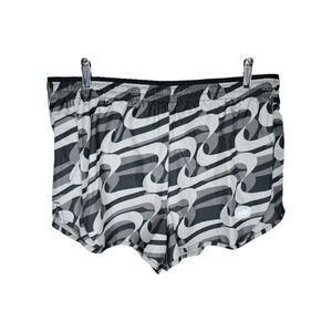 NWT Nike Dri-FIT Icon Clash Tempo Luxe Shorts sz XL * Black Gray Running Swoosh
